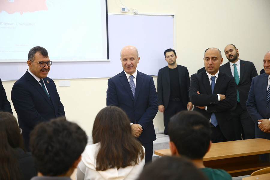YÖK Başkanı Türkiye-Azerbaycan Üniversitesi’nde