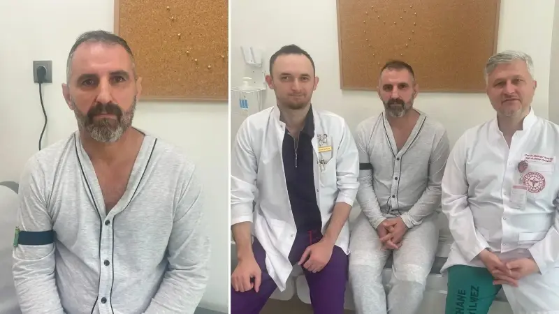 Bypass ameliyatında yeni dönem: Kalp damarlarında ileri derecede tıkanıklık olan hasta küçük kesiyle tedavi edildi